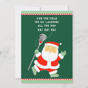 Lacrosse Holiday Christmas Cards