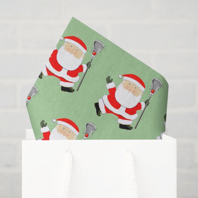 Lacrosse Holiday Gift Tissue Paper (Gift Bag)