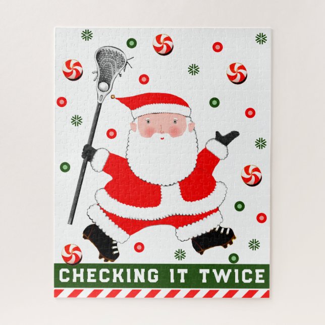 Lacrosse Holiday Gifts Jigsaw Puzzle (Vertical)