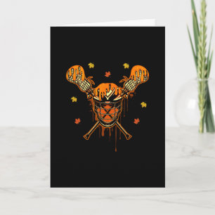 Lacrosse Ice Cream Drip Lax Boys Helmet Stick Fall Card