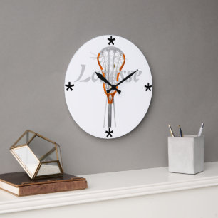 Lacrosse Image - Custom Wall Clock