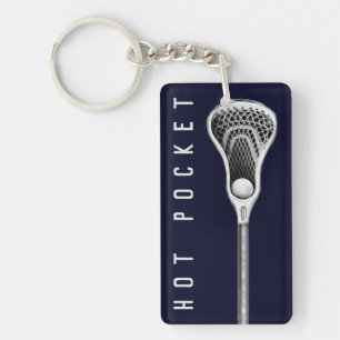 Lacrosse Keepsake Key Ring