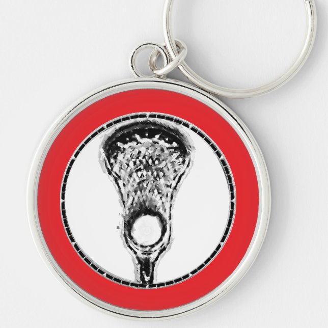 Lacrosse Key Ring (Front)