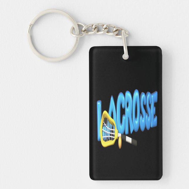 Lacrosse Key Ring (Front)