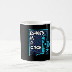 Lacrosse Lax Goalie Grown Up In A Cage Coffee Mug