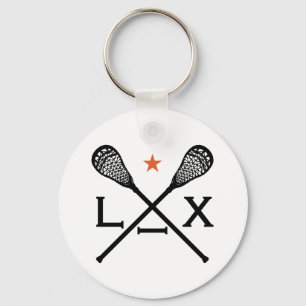 Lacrosse Lax Key Ring