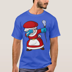 Lacrosse LAX Mrs Claus Christmas T-Shirt
