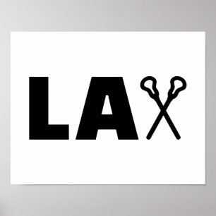 Lacrosse Lax sticks Poster