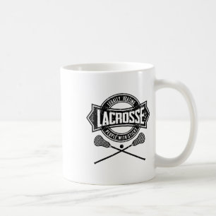 Lacrosse Legally Beating People With Sticks Funny Coffee Mug