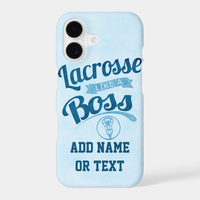 Lacrosse Like A Boss (Back)