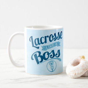 Lacrosse Like A Boss Coffee Mug