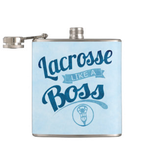 Lacrosse Like A Boss Hip Flask