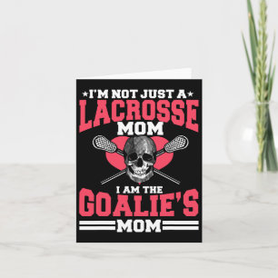 Lacrosse Mom Player Team Sport Mommy Mother's Day  Card