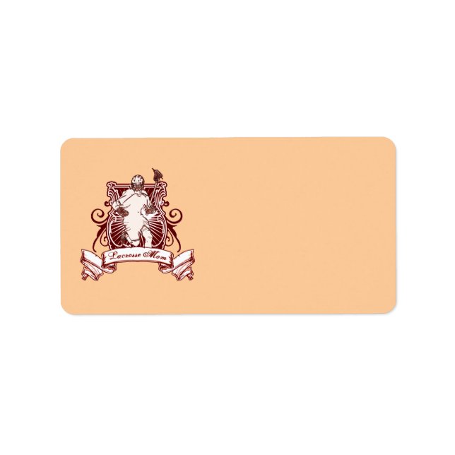 Lacrosse Mum Address Labels (Front)