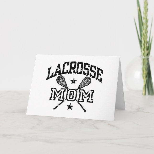 Lacrosse Mum Card (Front)