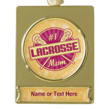 Lacrosse Mum Personalised Christmas Ornament