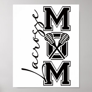 Lacrosse Mum Shirt Cute Lacrosse Player Design For Poster