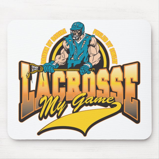 Lacrosse My Game Mouse Pad (Front)