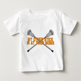 Lacrosse My Other Stick Baby T-Shirt