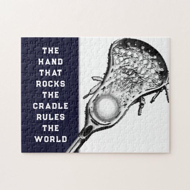 Lacrosse Novelty Gifts Jigsaw Puzzle (Horizontal)