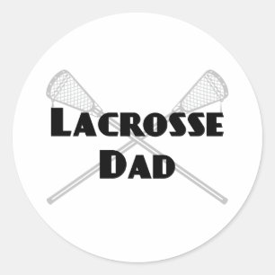 Lacrosse Parents Lacrosse Dad Sticker