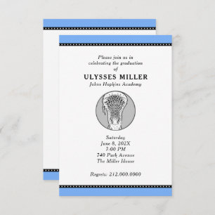 Lacrosse Party Invitation