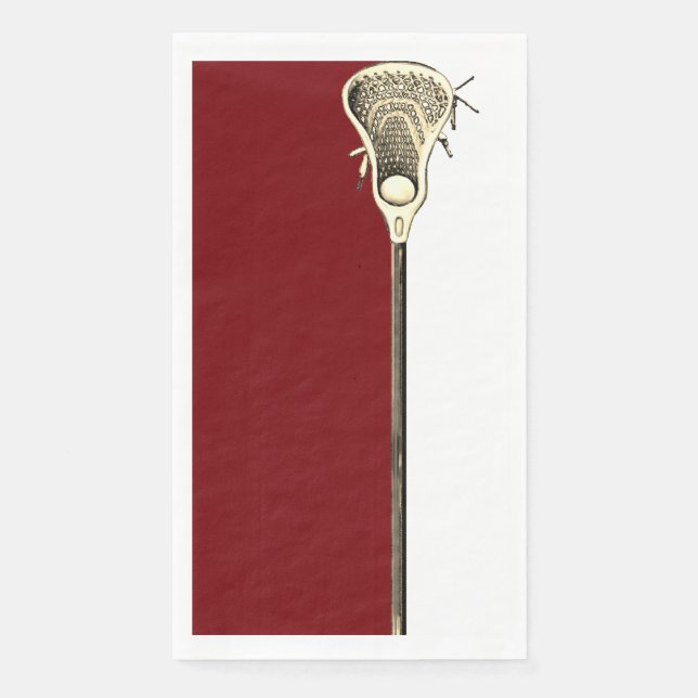 Lacrosse Party Napkin (Front)