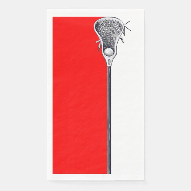 Lacrosse Party Napkin (Front)