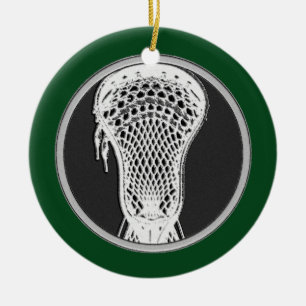 Lacrosse Personalised Collectable Ceramic Ornament