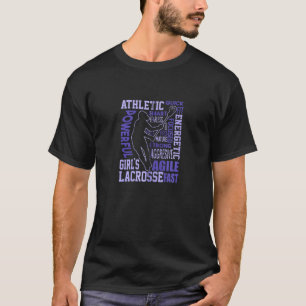 Lacrosse Player Description Great For Lax Women Z T-Shirt