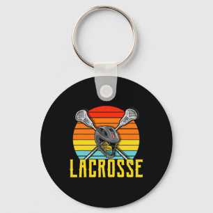 Lacrosse Player Gifts For Men Lax Stick Goalie Coa Key Ring