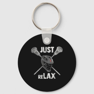 Lacrosse Player Gifts For Men Lax Stick Goalie Coa Key Ring