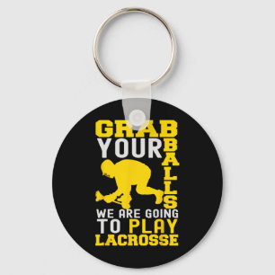 Lacrosse Player Gifts For Men Women Coach Lax Stic Key Ring