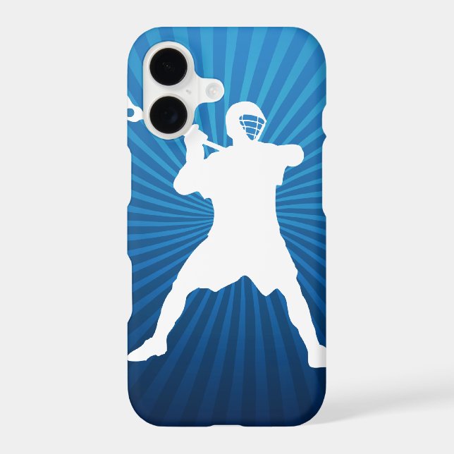 Lacrosse Player iPhone 7 case (Back)