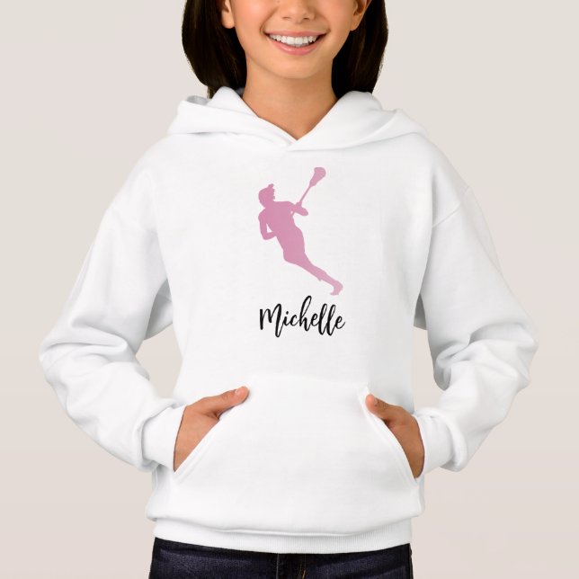 Lacrosse Player Personalised Name (Front)