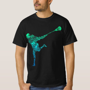 Lacrosse Player Youth Men Kids Boys T-Shirt