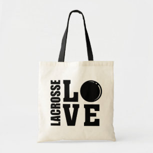 Lacrosse Players, Lacrosse Love Tote Bag