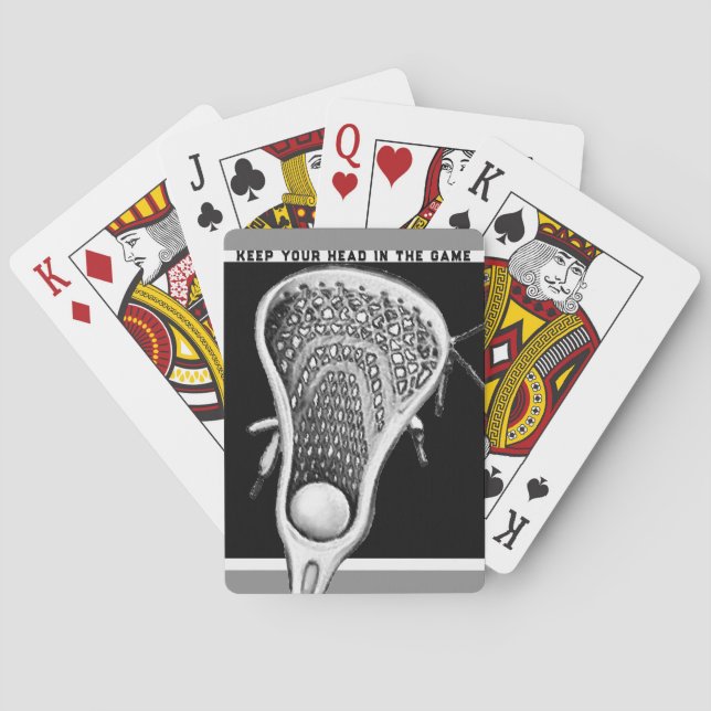 Lacrosse Playing Cards (Back)