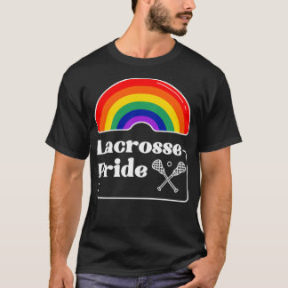 Lacrosse Pride LGBTQIA Gay T-Shirt