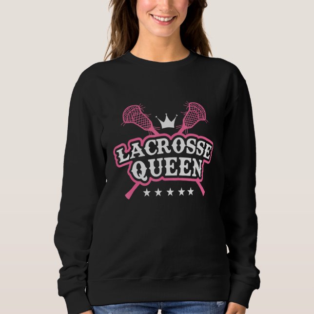 Lacrosse Queen Player Sweatshirt (Front)