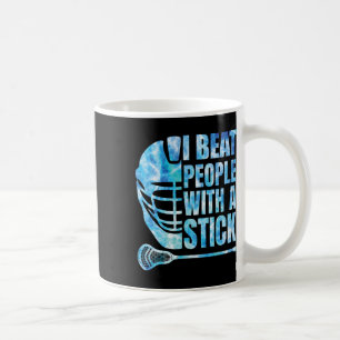 Lacrosse-shirt Lax I Beat People With A Stick Boys Coffee Mug
