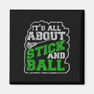 Lacrosse Shirts Mens Lax Stick Lacrosse Player Magnet