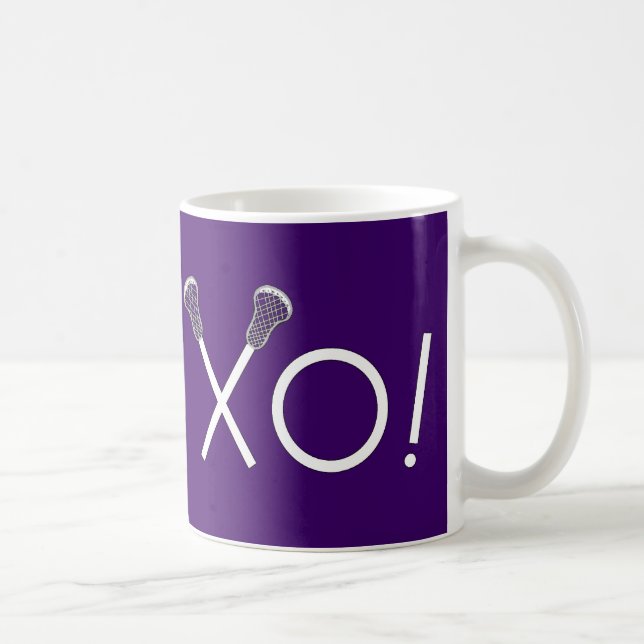 Lacrosse Sports Coffee Mug (Right)
