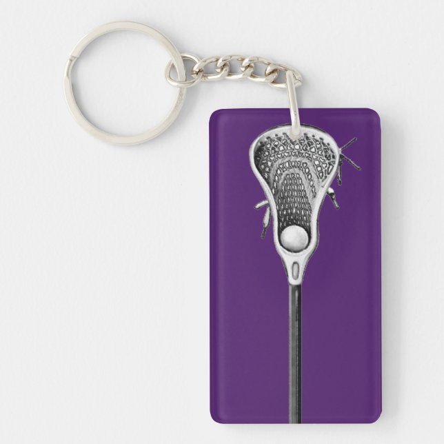 Lacrosse Sports Keychain (Front)