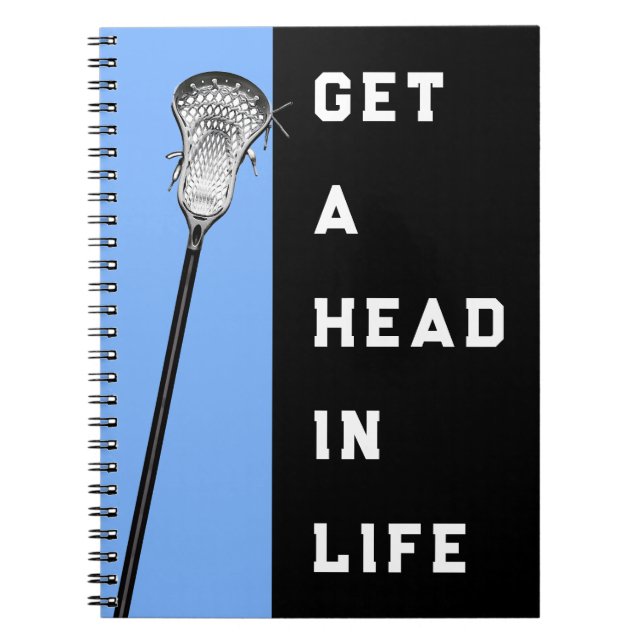 Lacrosse Sports Notebook (Front)