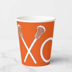 Lacrosse Sports Paper Cups
