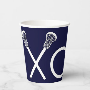 Lacrosse Sports Paper Cups