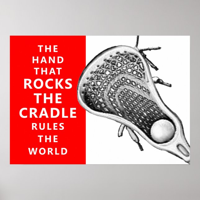 Lacrosse Sports Poster (Front)