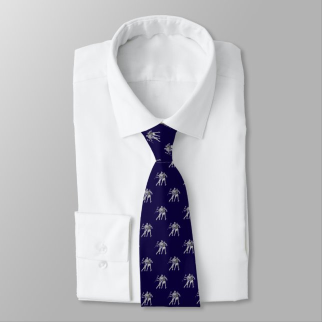 Lacrosse Sports Tie (Tied)