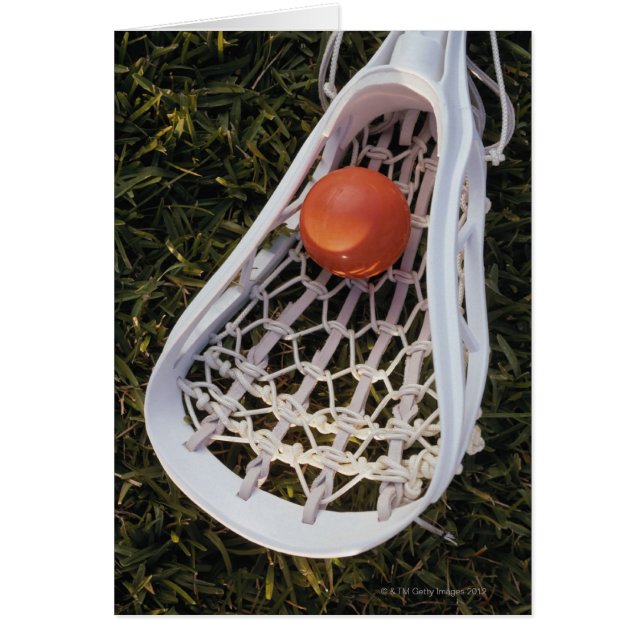 Lacrosse Stick and Ball (Front)